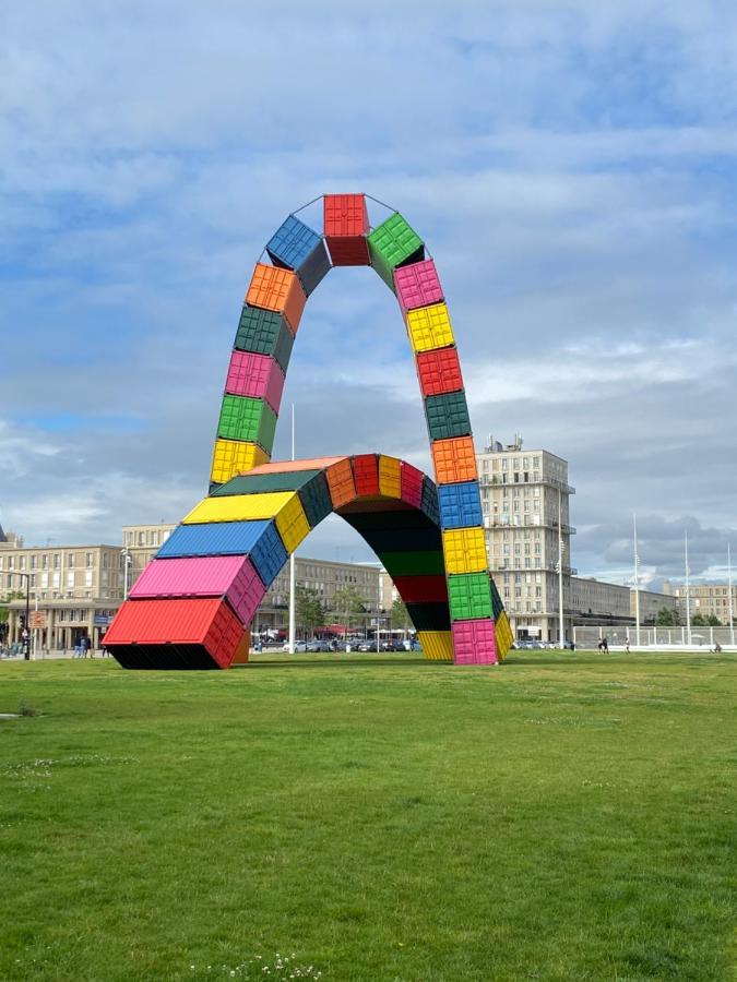 Vivez Le Centre Ville A La Plage - Balcon El Havre Exterior foto